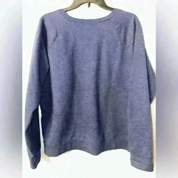 Womens Old Navy Navy Blue Pullover Sweatshirt XL - Picture 3 of 3
